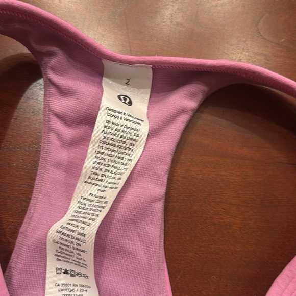 Lululemon Cropped Racerback - Picture 3 of 3